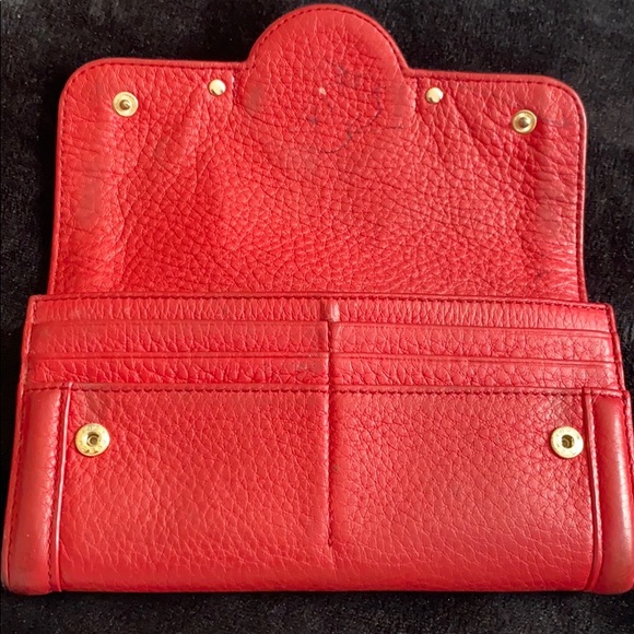 Red Miller Tory Burch Wallet - Picture 8 of 8